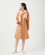 NGBEF15390 GIANNI LO GIUDICE(ジャンニ ロ ジュディチェ) [洗える]二重織ガーゼデニム製品染めブラウス ピンクベージュ