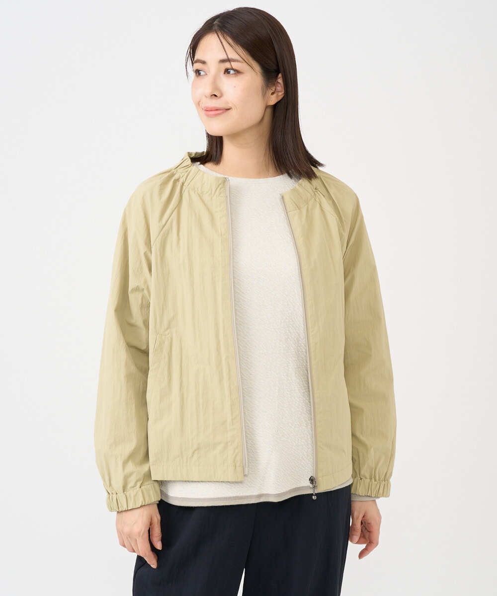 NGBGC03330 GIANNI LO GIUDICE [洗える]ナイロンワッシャーブルゾン