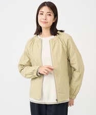 NGBGC03330 GIANNI LO GIUDICE(ジャンニ ロ ジュディチェ) [洗える]ナイロンワッシャーブルゾン イエロー