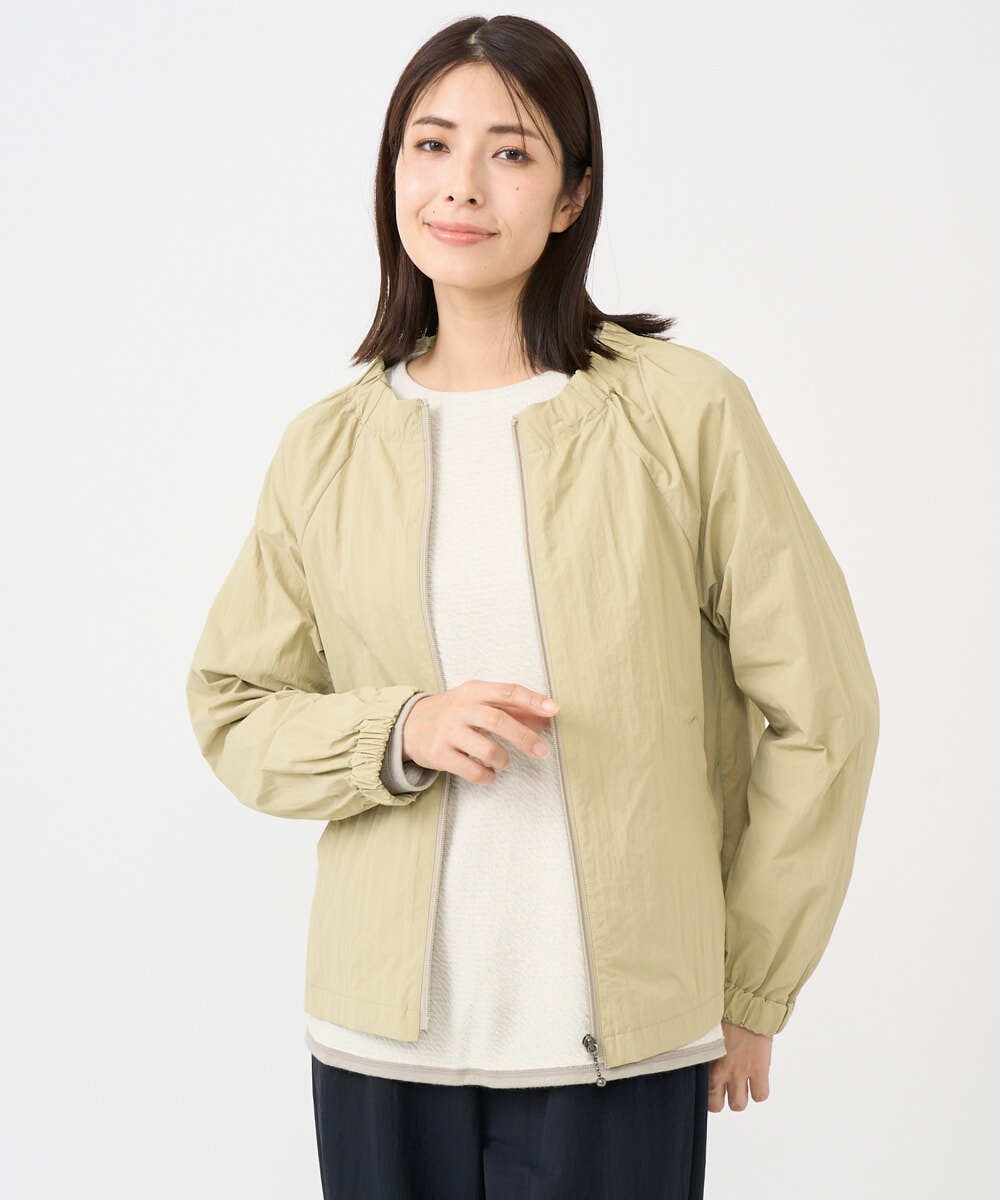 NGBGC03330 GIANNI LO GIUDICE(ジャンニ ロ ジュディチェ) [洗える]ナイロンワッシャーブルゾン イエロー