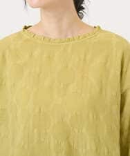 NGBGD31290 GIANNI LO GIUDICE(ジャンニ ロ ジュディチェ) [洗える]シャドーボイルドットブラウス イエロー