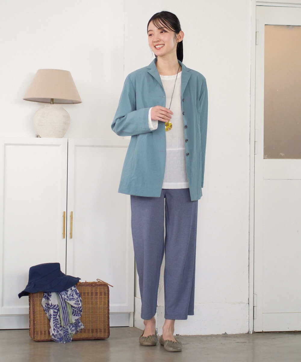 NGBGD31290 GIANNI LO GIUDICE(ジャンニ ロ ジュディチェ) [洗える]シャドーボイルドットブラウス ホワイト