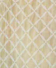 NGBGE45250 GIANNI LO GIUDICE(ジャンニ ロ ジュディチェ) [洗える]塩縮加工ダイヤ柄ブラウス ライトイエロー