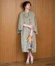 NGBGE53360 GIANNI LO GIUDICE(ジャンニ ロ ジュディチェ) [洗える]シャドーチェックブラウス ベージュ