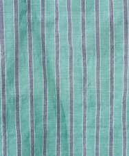 NGBGF49210 GIANNI LO GIUDICE(ジャンニ ロ ジュディチェ) [洗える・日本製]コットンシャーリングストライププルオーバーブラウス オレンジベージュ