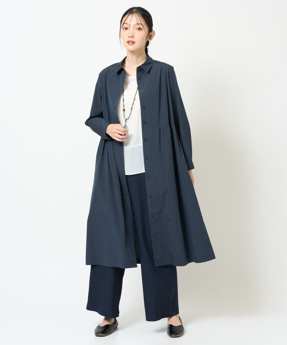 pp closet・ビンテージイタリアンワンピ 洗える]レジメンストライプワンピース(ワンピース) | GIANNI LO