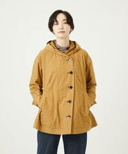 NGDAD01490 GIANNI LO GIUDICE(ジャンニ ロ ジュディチェ) [洗える]コットンタイプライターフーディージャケット ベージュ