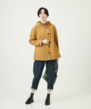 NGDAD01490 GIANNI LO GIUDICE(ジャンニ ロ ジュディチェ) [洗える]コットンタイプライターフーディージャケット ベージュ
