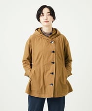 NGDAD01490 GIANNI LO GIUDICE(ジャンニ ロ ジュディチェ) [洗える]コットンタイプライターフーディージャケット ベージュ