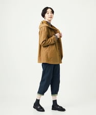 NGDAD01490 GIANNI LO GIUDICE(ジャンニ ロ ジュディチェ) [洗える]コットンタイプライターフーディージャケット ベージュ