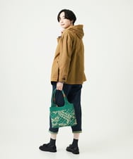 NGDAD01490 GIANNI LO GIUDICE(ジャンニ ロ ジュディチェ) [洗える]コットンタイプライターフーディージャケット ベージュ