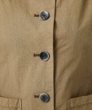 NGDAD02390 GIANNI LO GIUDICE(ジャンニ ロ ジュディチェ) [洗える]コットンタイプライターショートジャケット カーキ