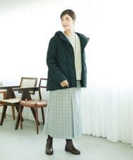 NGDAE31590 GIANNI LO GIUDICE(ジャンニ ロ ジュディチェ) タフタメモリーダウンジャケット ダークグリーン