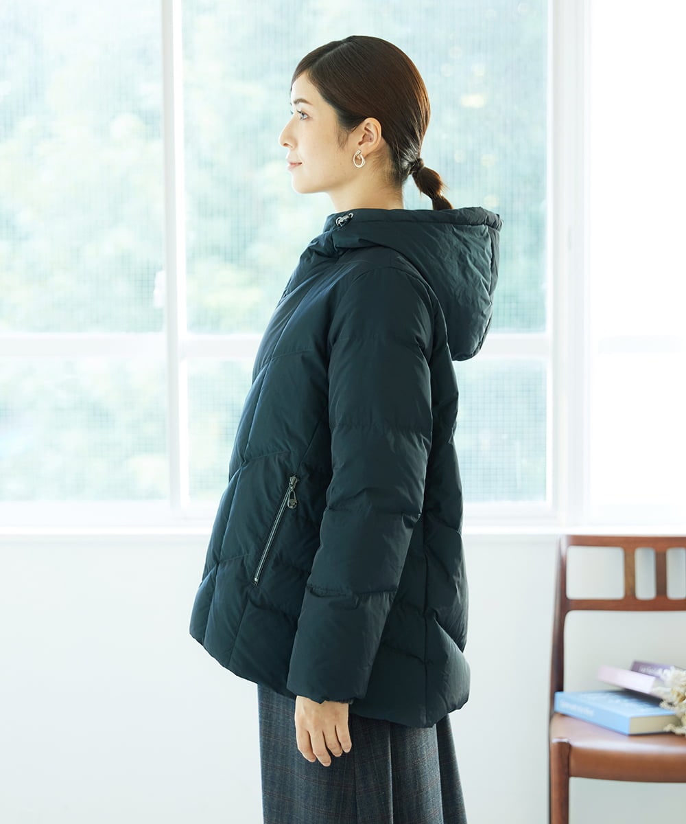 NGDAE31590 GIANNI LO GIUDICE(ジャンニ ロ ジュディチェ) タフタメモリーダウンジャケット ダークグリーン