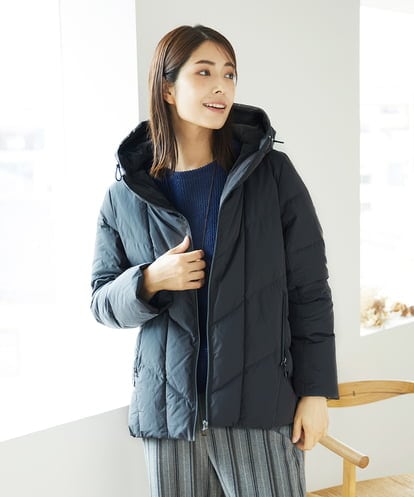 NGDAE31590 GIANNI LO GIUDICE タフタメモリーダウンジャケット