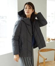 NGDAE31590 GIANNI LO GIUDICE(ジャンニ ロ ジュディチェ) タフタメモリーダウンジャケット カーキブラウン