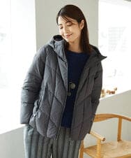 NGDAE31590 GIANNI LO GIUDICE(ジャンニ ロ ジュディチェ) タフタメモリーダウンジャケット カーキブラウン