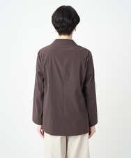 NGDAF57450 GIANNI LO GIUDICE(ジャンニ ロ ジュディチェ) [洗える・日本製]クレイペーパーナイロンライトジャケット ブラウン