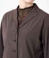 NGDAF57450 GIANNI LO GIUDICE(ジャンニ ロ ジュディチェ) [洗える・日本製]クレイペーパーナイロンライトジャケット ブラウン