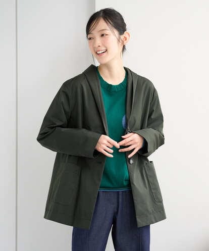 NGDAG20390 GIANNI LO GIUDICE [洗える]ハイマルチタフタショートコート