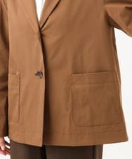 NGDAG20390 GIANNI LO GIUDICE(ジャンニ ロ ジュディチェ) [洗える]LIMONTAハイマルチタフタショートコート ベージュ