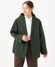 NGDAG20390 GIANNI LO GIUDICE(ジャンニ ロ ジュディチェ) [洗える]LIMONTAハイマルチタフタショートコート ベージュ