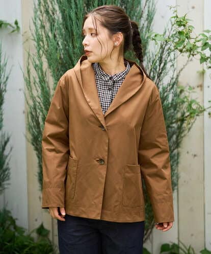 NGDAG20390 GIANNI LO GIUDICE [洗える]LIMONTAハイマルチタフタショートコート