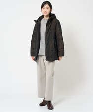 NGDAH45590 GIANNI LO GIUDICE(ジャンニ ロ ジュディチェ) ドットタフタメモリーダウンコート ブラウン