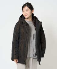 NGDAH45590 GIANNI LO GIUDICE(ジャンニ ロ ジュディチェ) ドットタフタメモリーダウンコート ブラウン