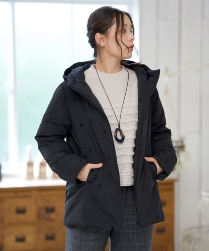 NGDAH45590 GIANNI LO GIUDICE ドットタフタメモリーダウンコート