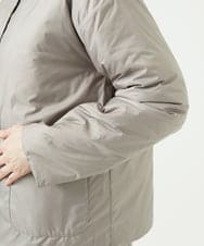 NGDCE51490 GIANNI LO GIUDICE(ジャンニ ロ ジュディチェ) ソフトタフタリバーシブルダウン　 ネイビー