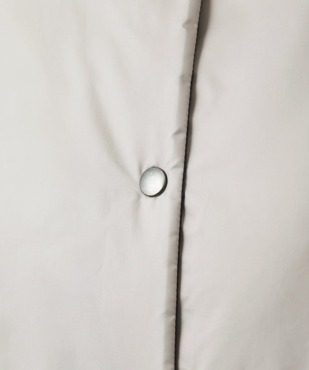 NGDCE51490 GIANNI LO GIUDICE(ジャンニ ロ ジュディチェ) ソフトタフタリバーシブルダウン　 ネイビー