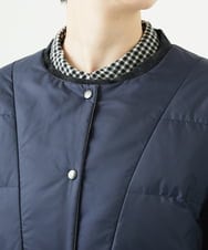 NGDCE51490 GIANNI LO GIUDICE(ジャンニ ロ ジュディチェ) ソフトタフタリバーシブルダウン　 ネイビー