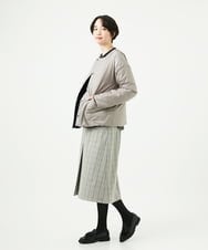 NGDCE51490 GIANNI LO GIUDICE(ジャンニ ロ ジュディチェ) ソフトタフタリバーシブルダウン　 ネイビー