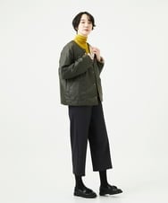 NGDCE51490 GIANNI LO GIUDICE(ジャンニ ロ ジュディチェ) ソフトタフタリバーシブルダウン　 ベージュ