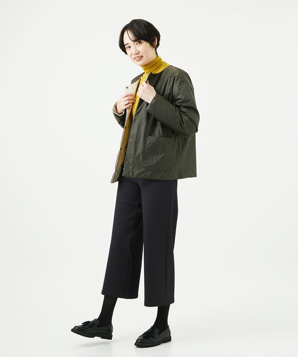 NGDCE51490 GIANNI LO GIUDICE(ジャンニ ロ ジュディチェ) ソフトタフタリバーシブルダウン　 ベージュ