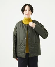 NGDCE51490 GIANNI LO GIUDICE(ジャンニ ロ ジュディチェ) ソフトタフタリバーシブルダウン　 ベージュ