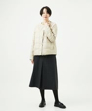 NGDCE51490 GIANNI LO GIUDICE(ジャンニ ロ ジュディチェ) ソフトタフタリバーシブルダウン　 ベージュ