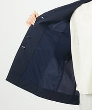 NGDEC57450 GIANNI LO GIUDICE(ジャンニ ロ ジュディチェ) [洗える・日本製]クレイペーパーナイロンジャケット ネイビー