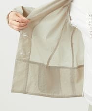 NGDED01450 GIANNI LO GIUDICE(ジャンニ ロ ジュディチェ) [日本製]クレイペーパーナイロンジャケット ベージュ