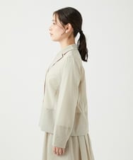 NGDED01450 GIANNI LO GIUDICE(ジャンニ ロ ジュディチェ) [日本製]クレイペーパーナイロンジャケット ベージュ