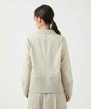 NGDED01450 GIANNI LO GIUDICE(ジャンニ ロ ジュディチェ) [日本製]クレイペーパーナイロンジャケット ベージュ