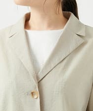 NGDED01450 GIANNI LO GIUDICE(ジャンニ ロ ジュディチェ) [日本製]クレイペーパーナイロンジャケット ベージュ