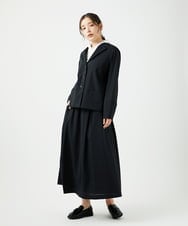 NGDED01450 GIANNI LO GIUDICE(ジャンニ ロ ジュディチェ) [日本製]クレイペーパーナイロンジャケット ブラック