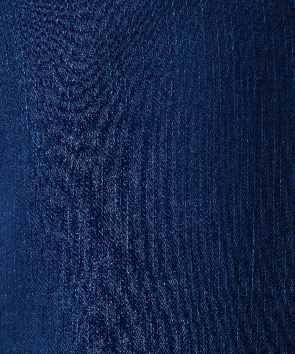 NGDED10330 GIANNI LO GIUDICE(ジャンニ ロ ジュディチェ) [洗える]二重織ガーゼデニム製品染めブルゾン ネイビー