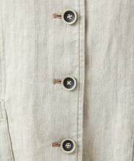 NGDEF17430 GIANNI LO GIUDICE(ジャンニ ロ ジュディチェ) 綿麻ヘリンボーンジャケット ベージュ