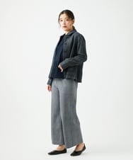 NGDEF17430 GIANNI LO GIUDICE(ジャンニ ロ ジュディチェ) 綿麻ヘリンボーンジャケット ブラック