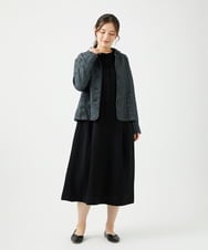 NGDEF17430 GIANNI LO GIUDICE(ジャンニ ロ ジュディチェ) 綿麻ヘリンボーンジャケット ブラック