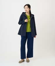 NGDEF18360 GIANNI LO GIUDICE(ジャンニ ロ ジュディチェ) シャンブレーリバーコート ネイビー