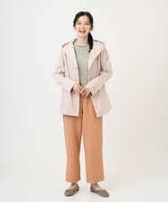 NGDEF18360 GIANNI LO GIUDICE(ジャンニ ロ ジュディチェ) シャンブレーリバーコート ピンクベージュ